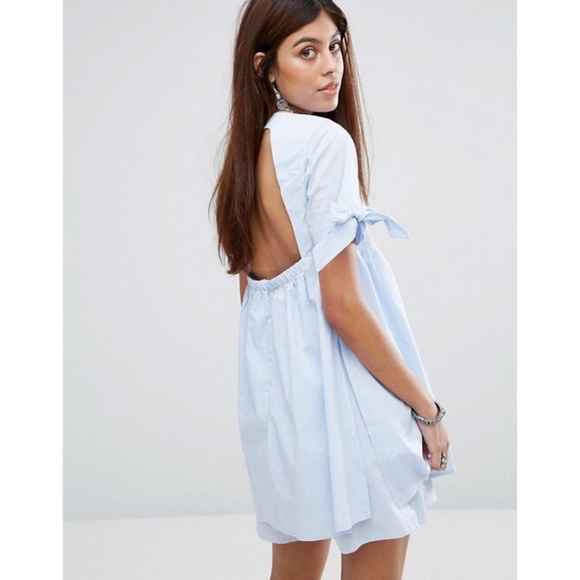 river island blue zebra jumpsuit